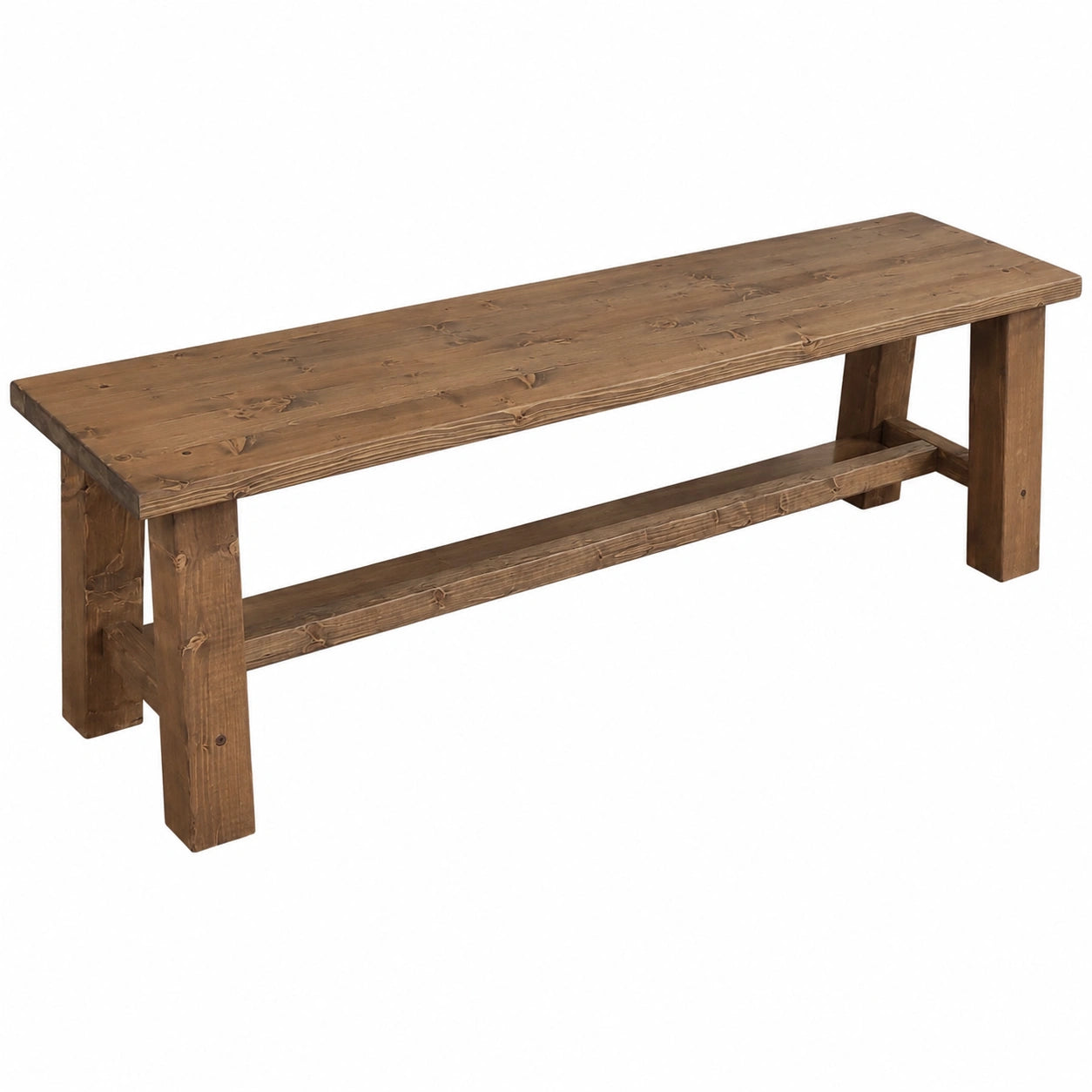 Banc en sapin pour int¨¦rieur et ext¨¦rieur, disponible en plusieurs tailles