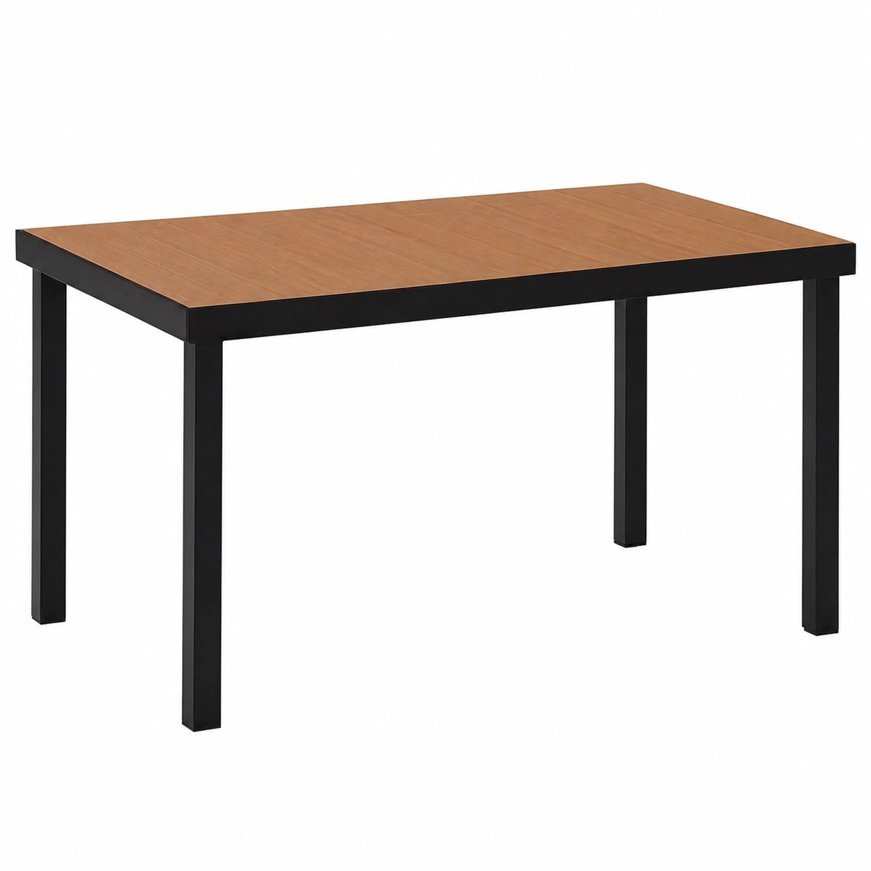 Grande table de jardin ext¨¦rieure pour 6 personnes en aluminium
