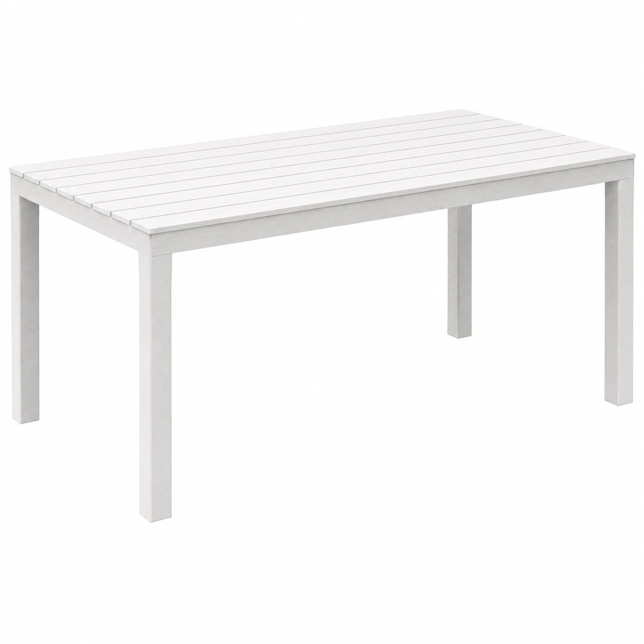Table rectangulaire polyvalente pour jardin et salle ¨¤ manger