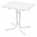 Table carr¨¦e pliante ext¨¦rieure 80x80 cm stable pour balcon, jardin, terrasse