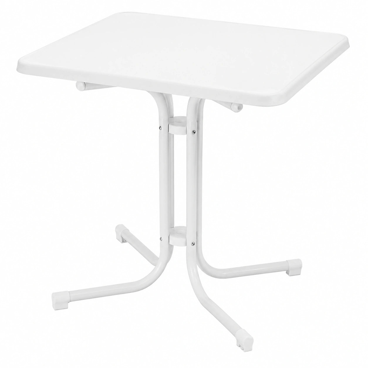 Table carr¨¦e pliante ext¨¦rieure 80x80 cm stable pour balcon, jardin, terrasse