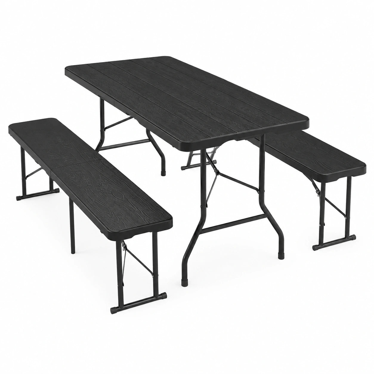 Ensemble de Table et Bancs pour Jardin Ext¨¦rieur, 6-8 Personnes