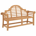 Banc en bois massif pour jardin