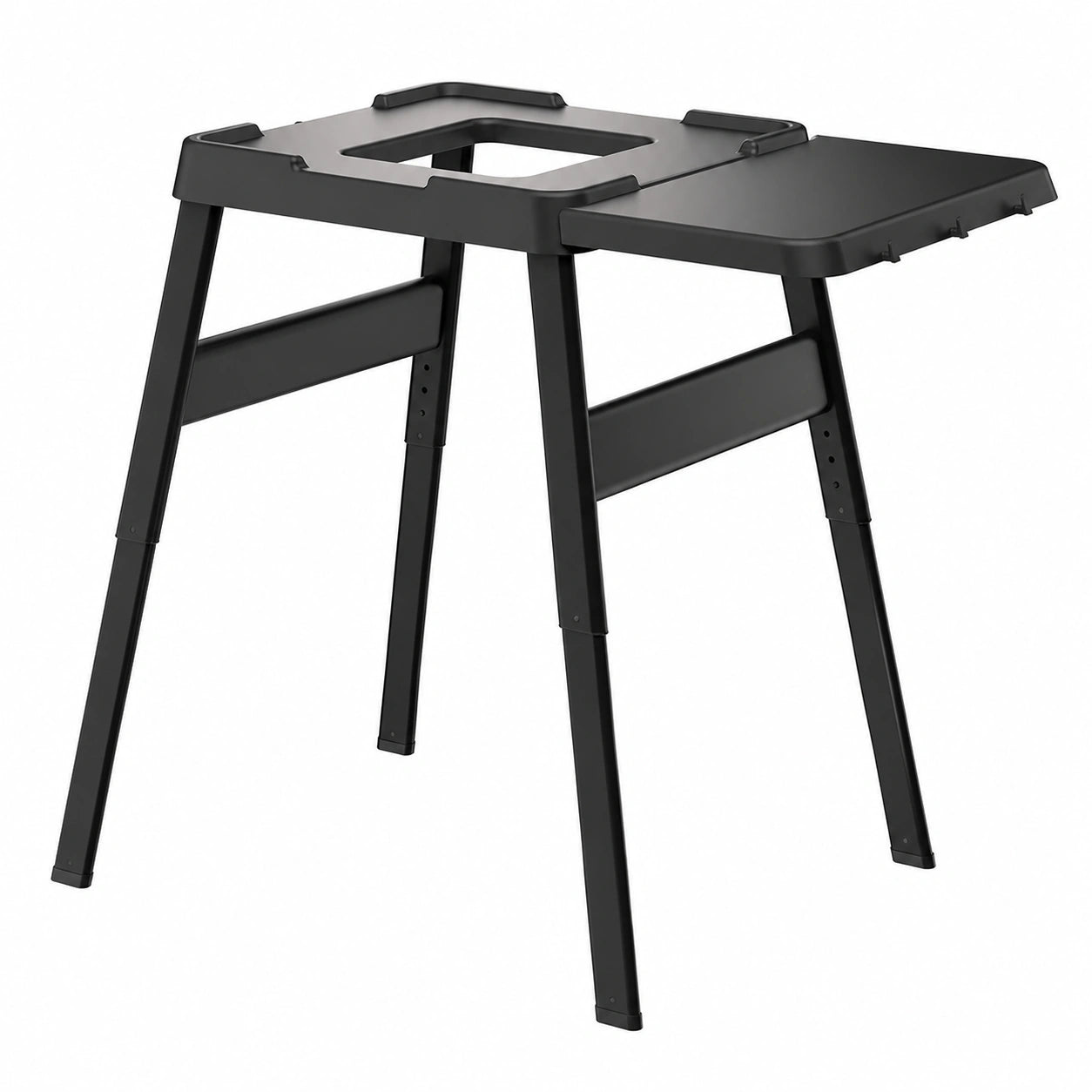 Table d'appoint ext¨¦rieure multifonctionnelle noire