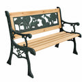 Banc d'ext¨¦rieur pour enfants en bois 84 cm
