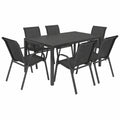 Salon de Jardin Carr¨¦ 130 CM avec 8 chaises Empilables