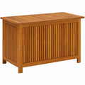 Coffre de Rangement de Jardin en Bois d'Acacia