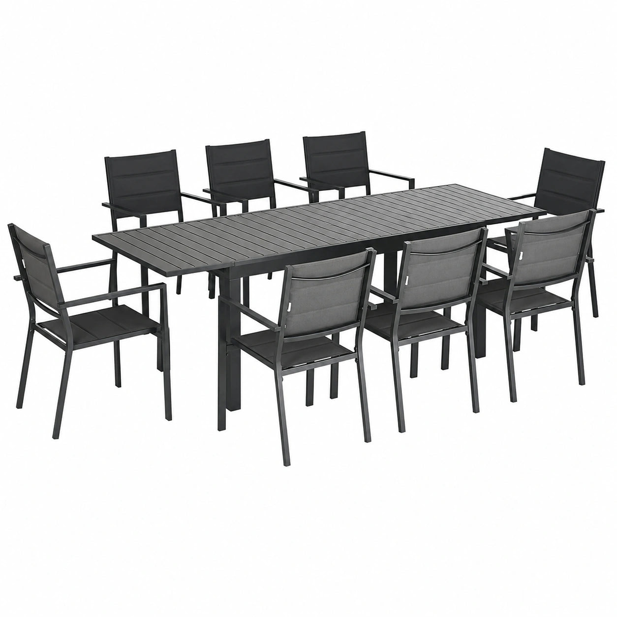 Ensemble de Jardin Extensible pour 8 Personnes