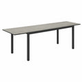 Table de Jardin Extensible Rectangulaire 6-8 Personnes en Aluminium et Acier
