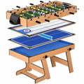 Table de Jeux Polyvalente pour Toute la Famille avec Accessoires Inclus
