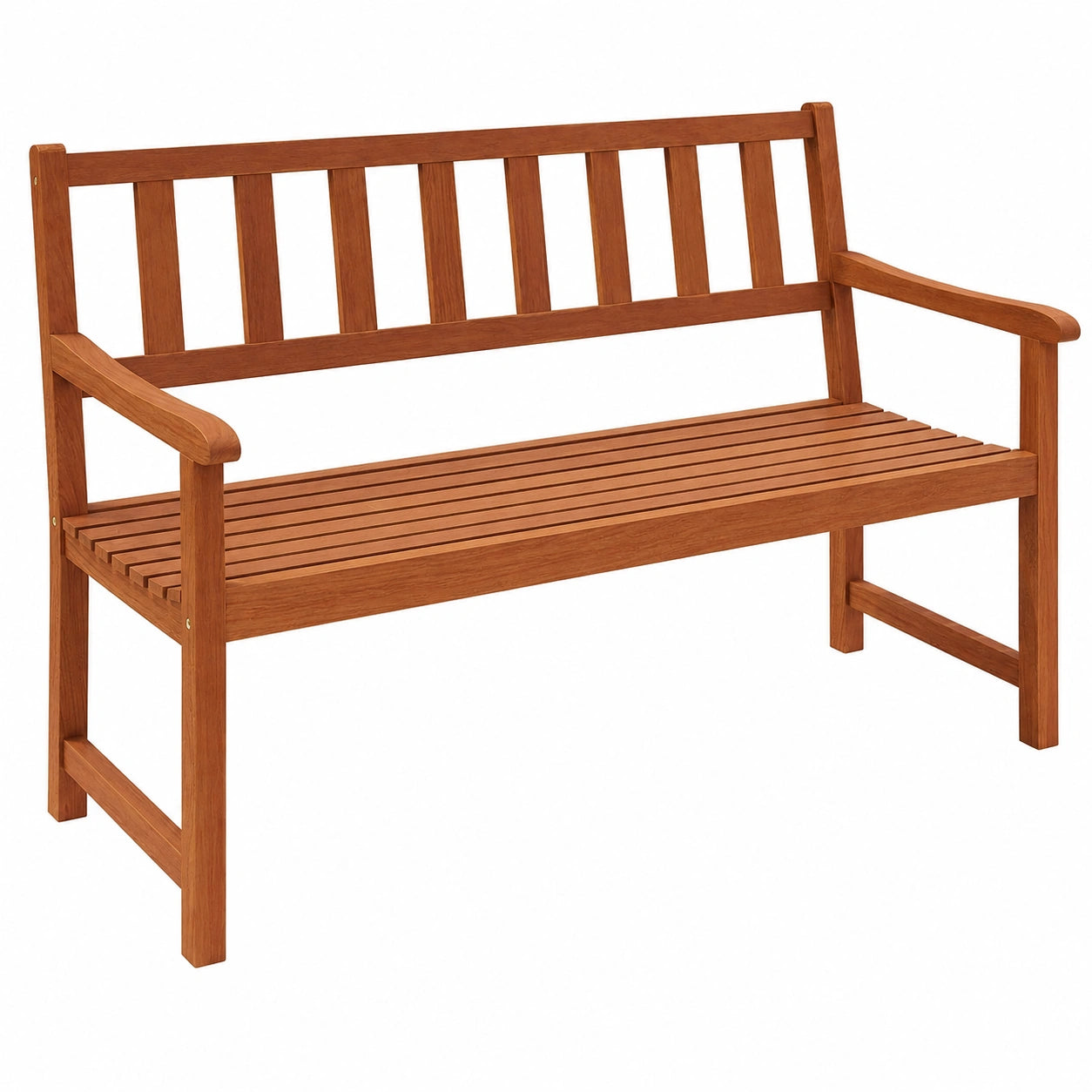 Banc de Jardin 2 Places en Bois d'acacia pour Terrasse