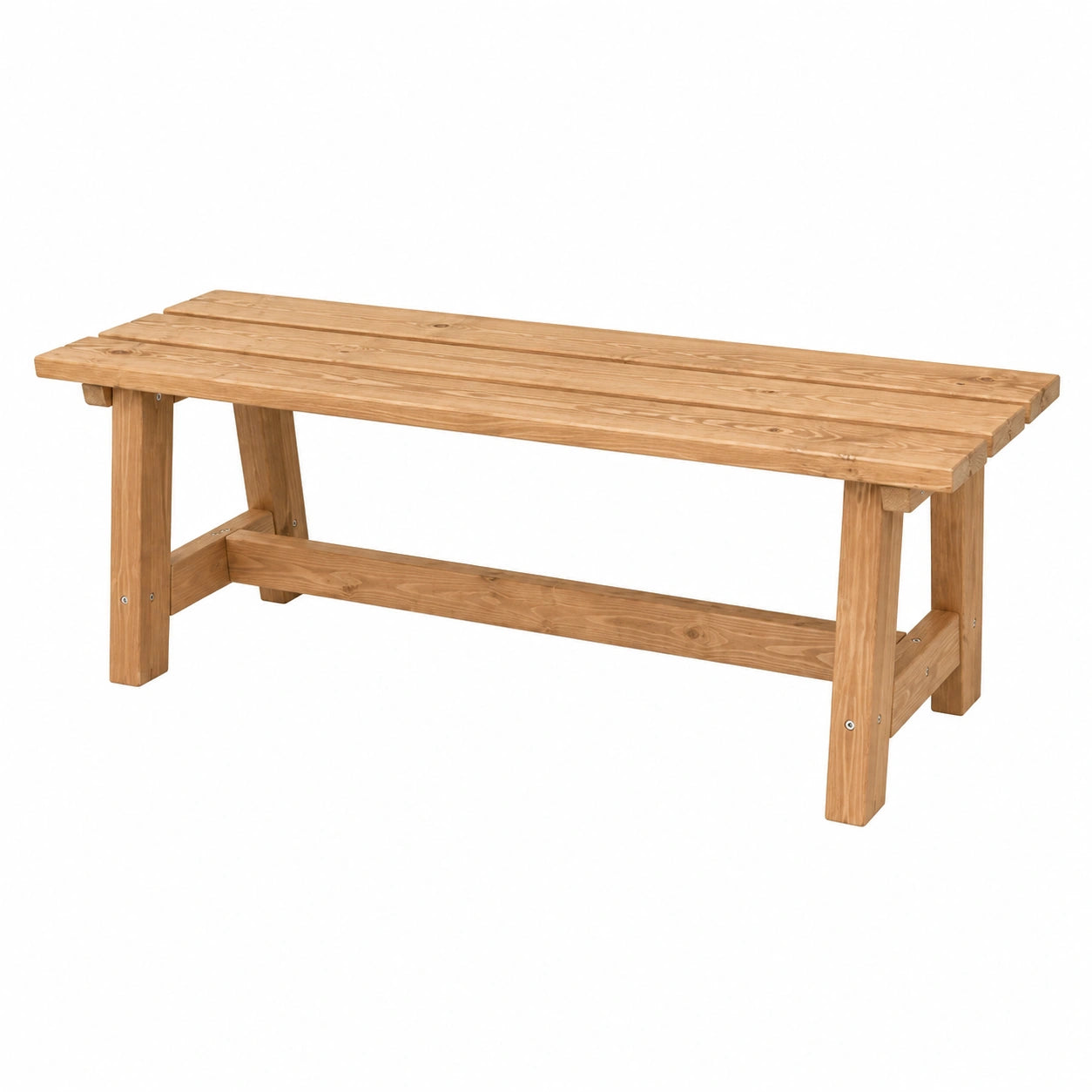 Banc d'ext¨¦rieur en bois 2 places pour jardin ou terrasse